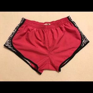 Derek Heart Pink/Black Zebra Junior Athletic Short